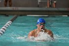 Swimming vs Babson  Wheaton College Swimming vs Babson College. - Photo By: KEITH NORDSTROM : Wheaton, Swimming, Babson